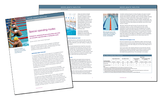 Aquatic Facilities Special Operating Modes Design Guide Thumb