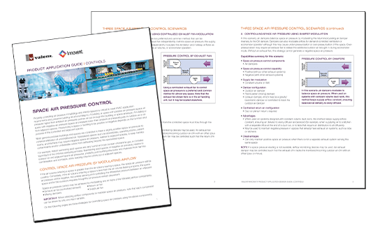 Valent Innovent Space Pressure Control App Guide Thumb